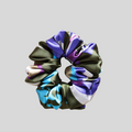 Violet  Silk Scrunchie